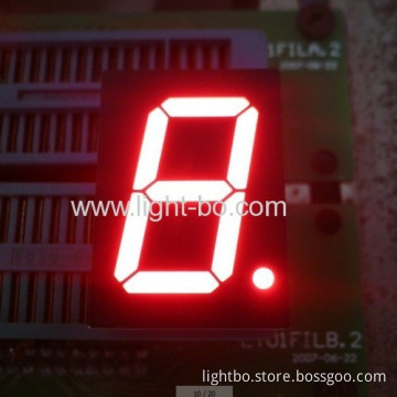 Super Bright Red 1-digit 0.8-inch Common Anode 7 Segment Led Display For Elevator Position Indicator 